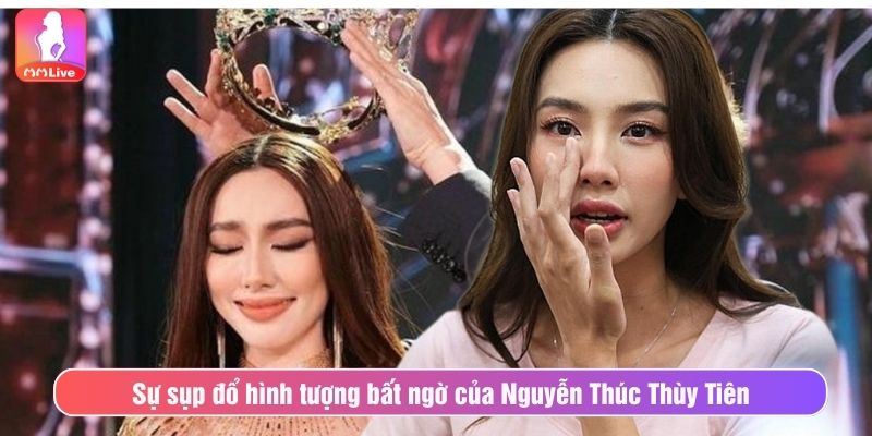 Sự sụp đổ hình tượng bất ngờ của Nguyễn Thúc Thùy Tiên